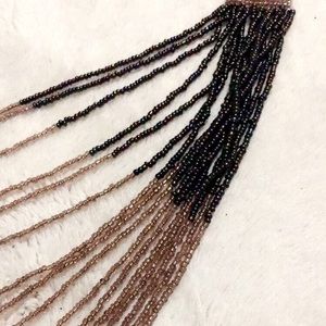 Bohemian beaded necklace